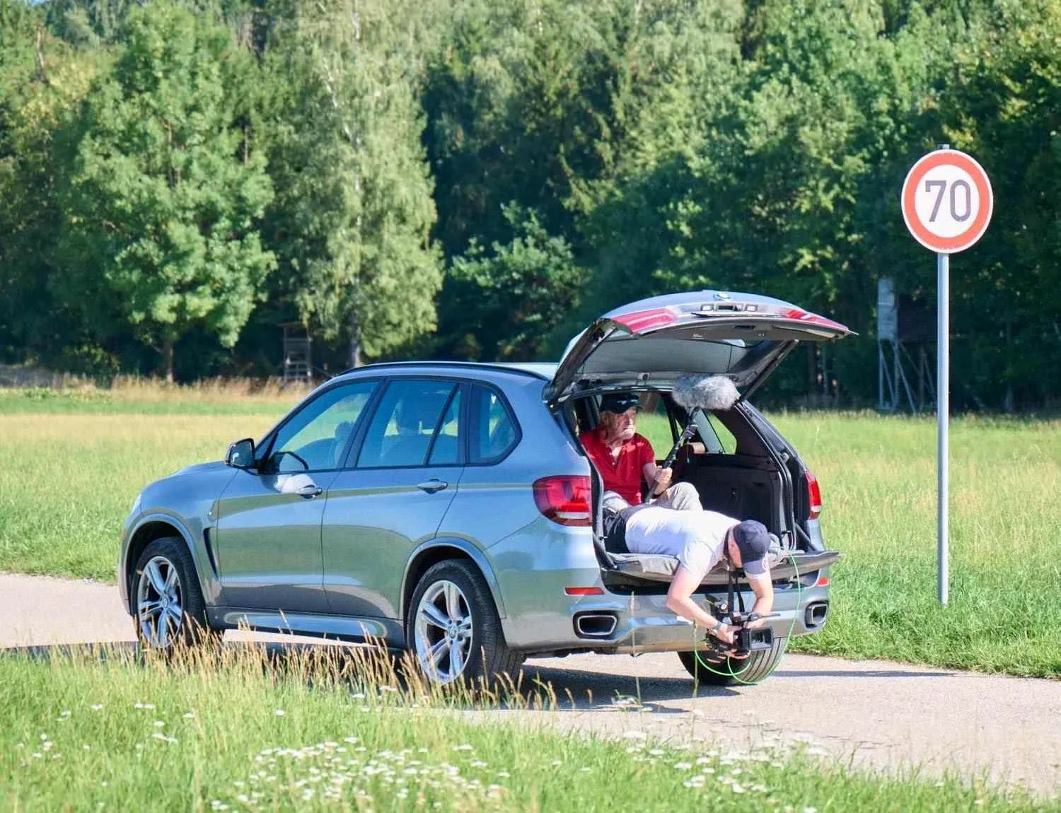 Dreharbeiten beim Münchener Film und Video Club 2023